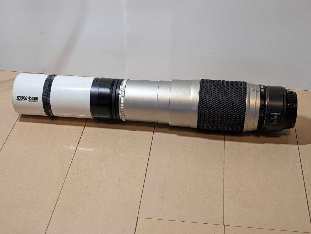 BORG ミニボーグ45EDII ペンタックス F AFアダプター 1.7X