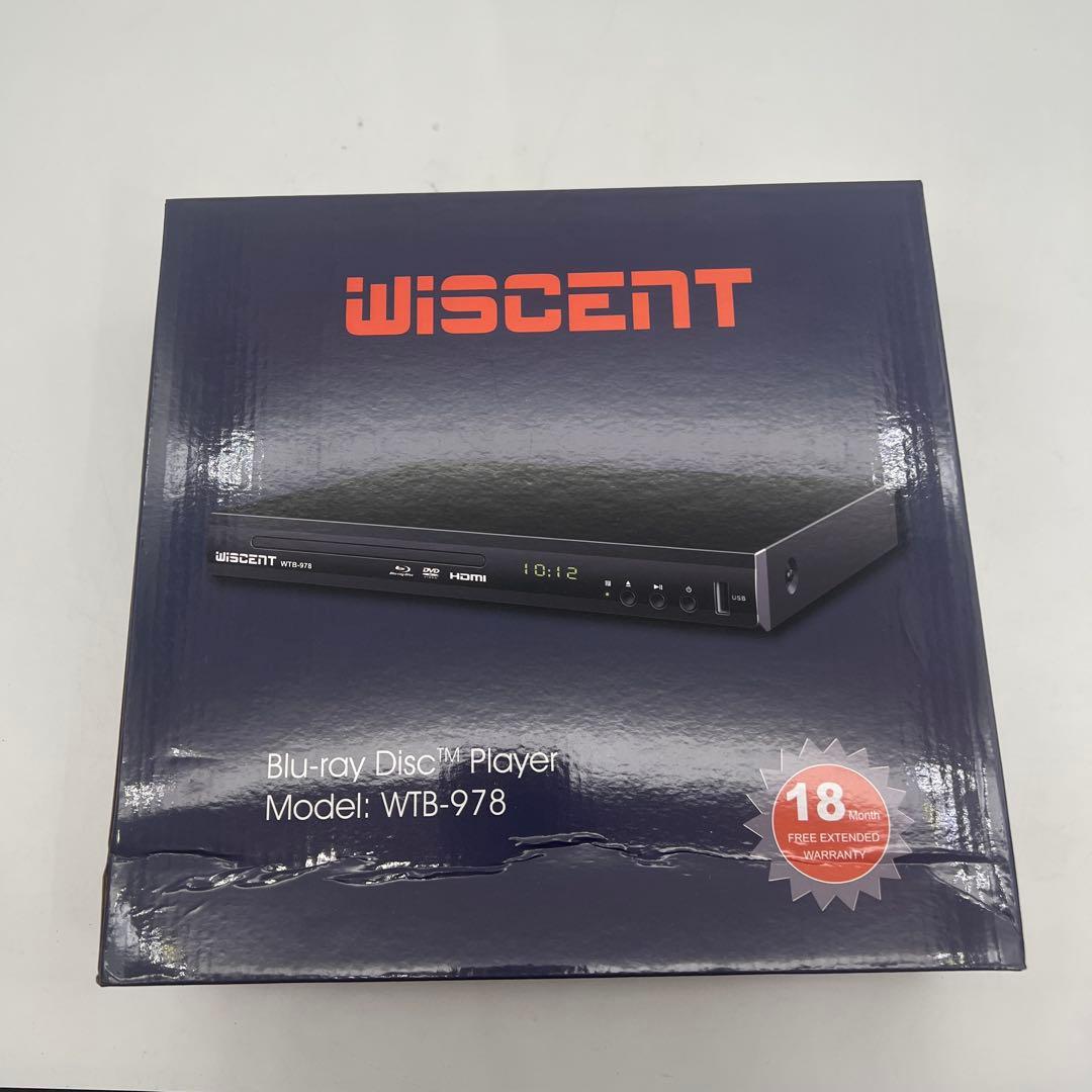 WISCENT ブルーレイディスクプレーヤー WTB-978 WISCENT ブルーレイディスクプレーヤー WTB-978 - メルカリ