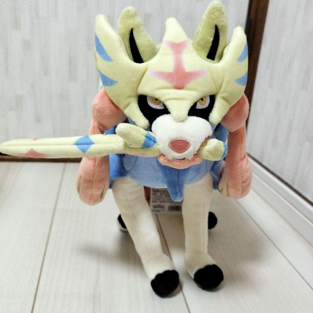ザシアン ぬいぐるみ ポケモン 新品未使用 タグ付き - メルカリ