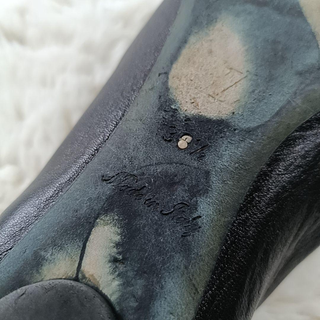 希少✨ルイヴィトン フラットシューズ モノグラム リボン ブラック 23.5cm