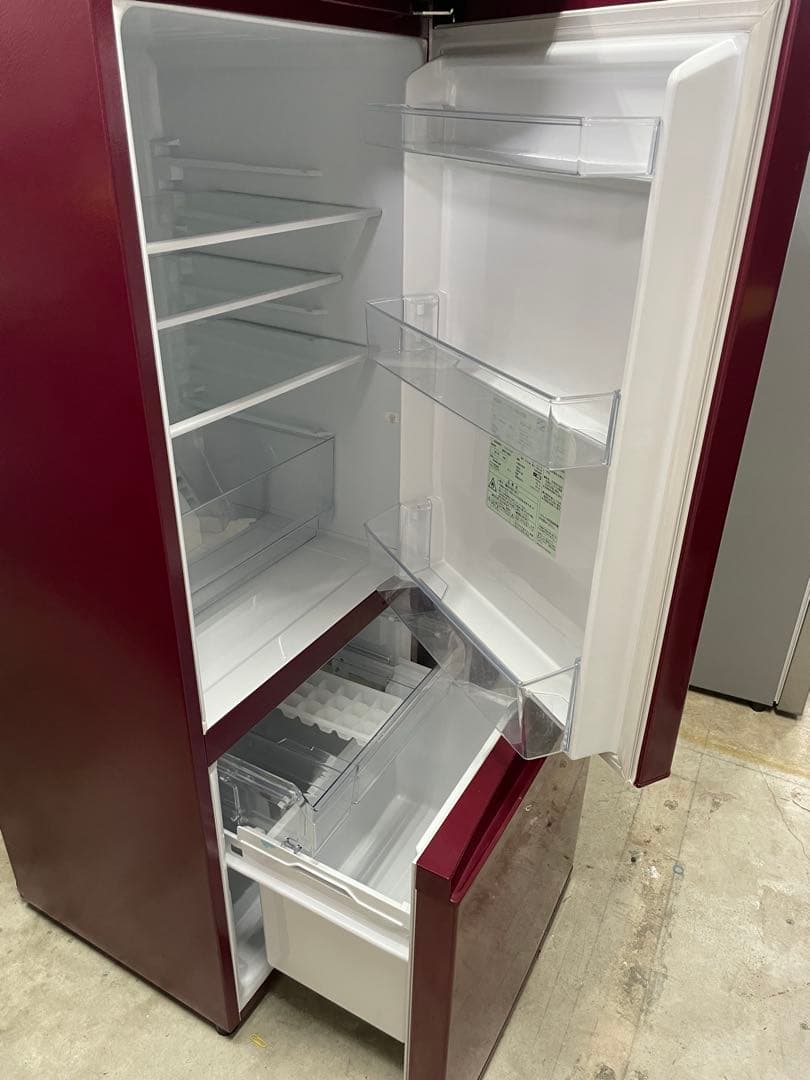 aquaノンフロン冷蔵庫 184L バーガンディ2018年製 - メルカリ