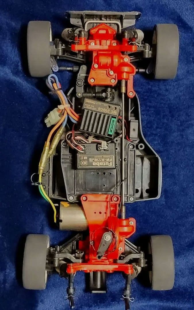 タミヤ 1/10 電動RC4WDレーシングカー「ワークス4WDシャーシ」おまけ付 タミヤ セミアッセンブルシリーズ 1/10RC SA 4WDレーシングカー 完成