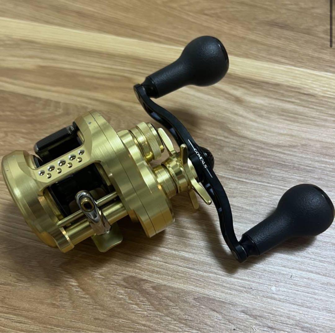 SHIMANO シマノ 21カルカッタコンクエスト 201 ゴメクサス ハンドル