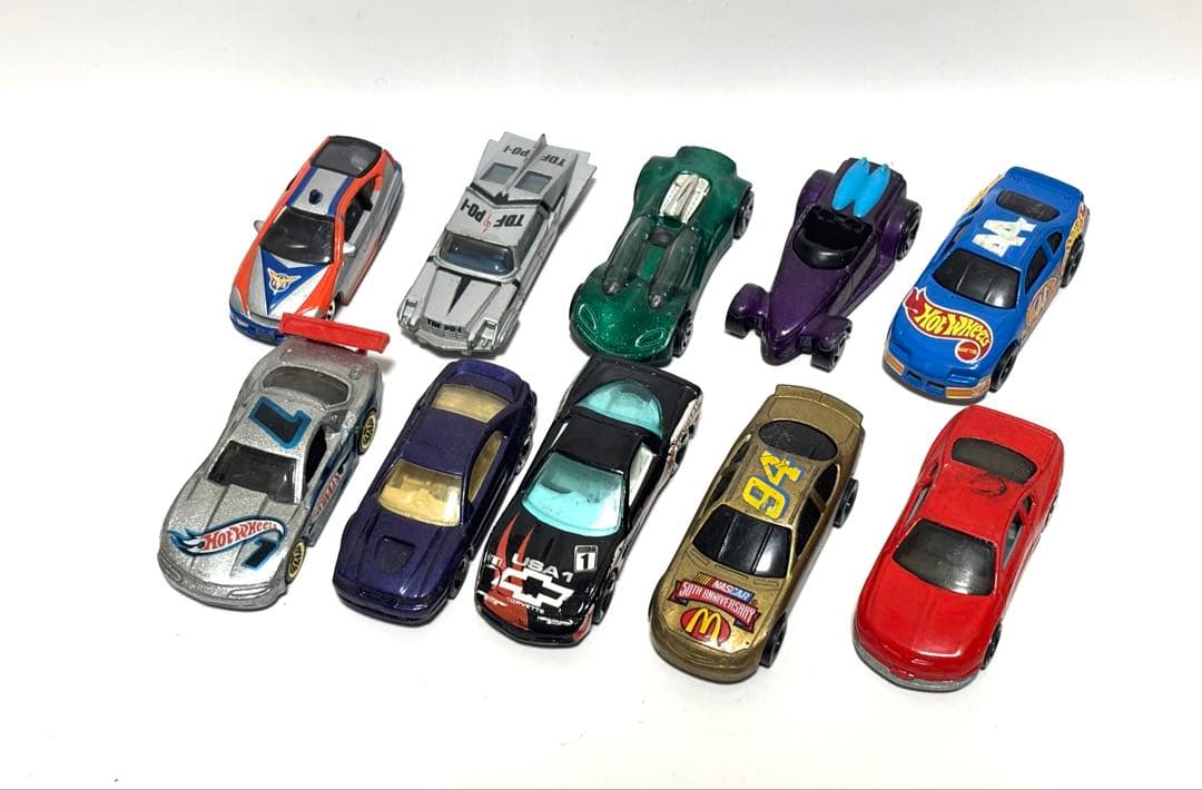 ホットウィール ミニカー まとめ売り 10台 - メルカリ