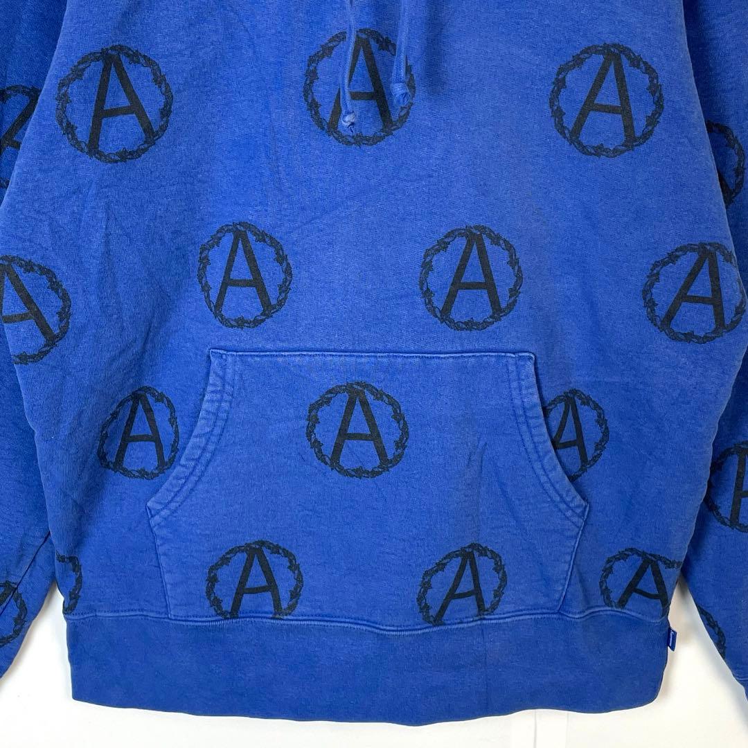 シュプリーム×アンダーカバーSupreme× UnderCover総柄パーカー青