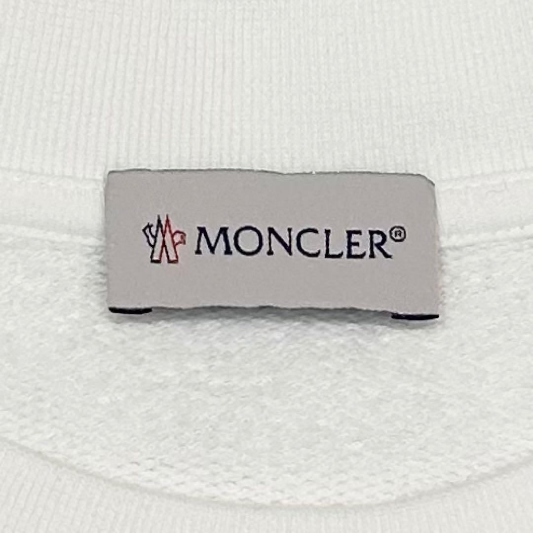 ほぼ新品】希少XXL モンクレール スウェット トレーナー ワッペン ロゴ
