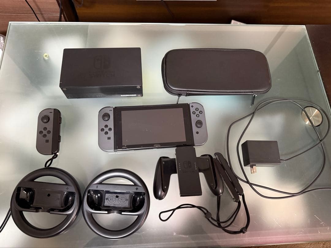 ら*ず様 Switch本体＋SDカード&純正ケース&ハンドル&買い替え左ジョイコ Switch2】カードケース12 for Nintendo Switch2 ブラック | アイ