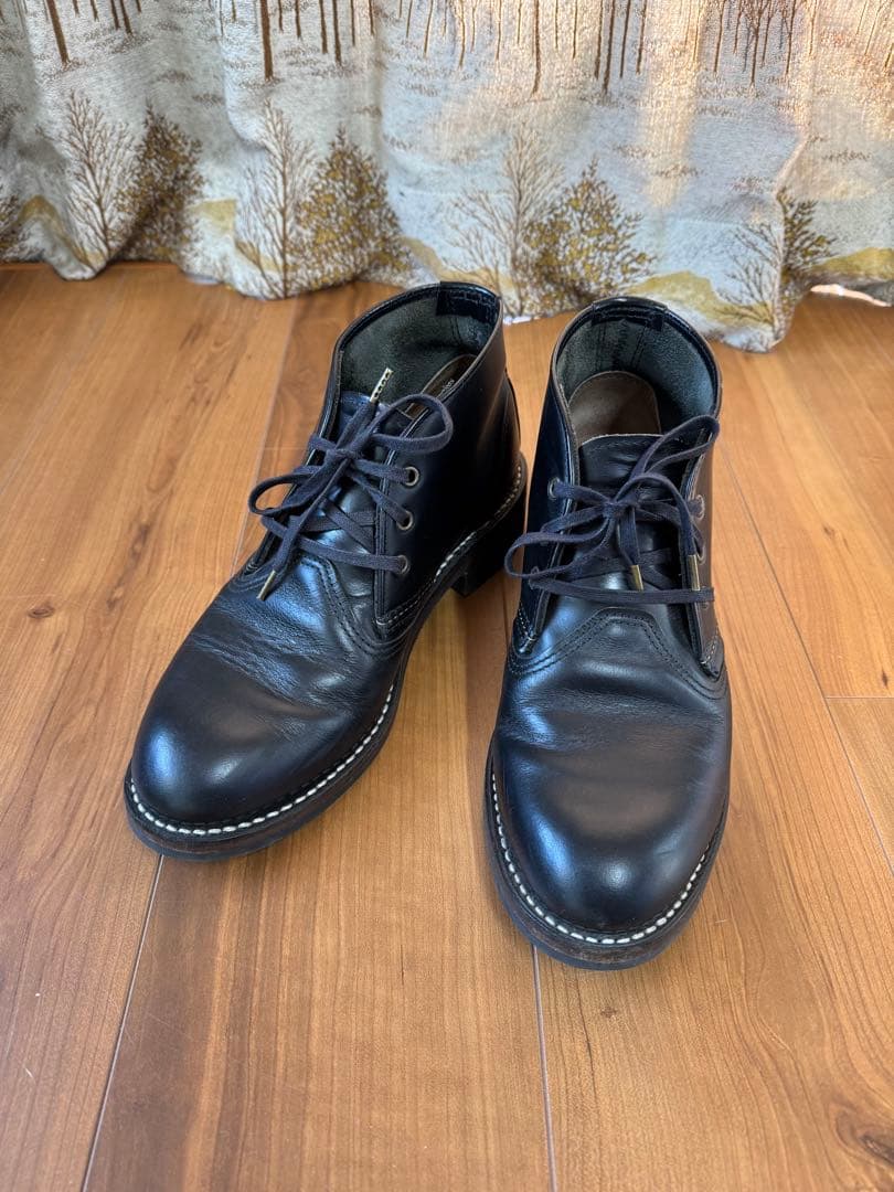 靴 Red WING 3148 26cm D 3148 Work Chukka Black Chrome – Red Wing Amsterdam