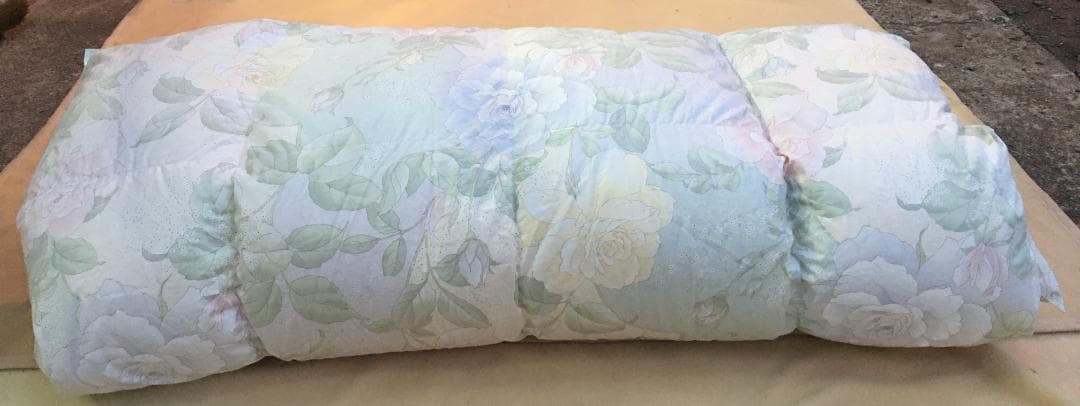 未使用 カーシーエンジョイ 羽毛掛ふとん EA-6665 1.3kg ハンガリー