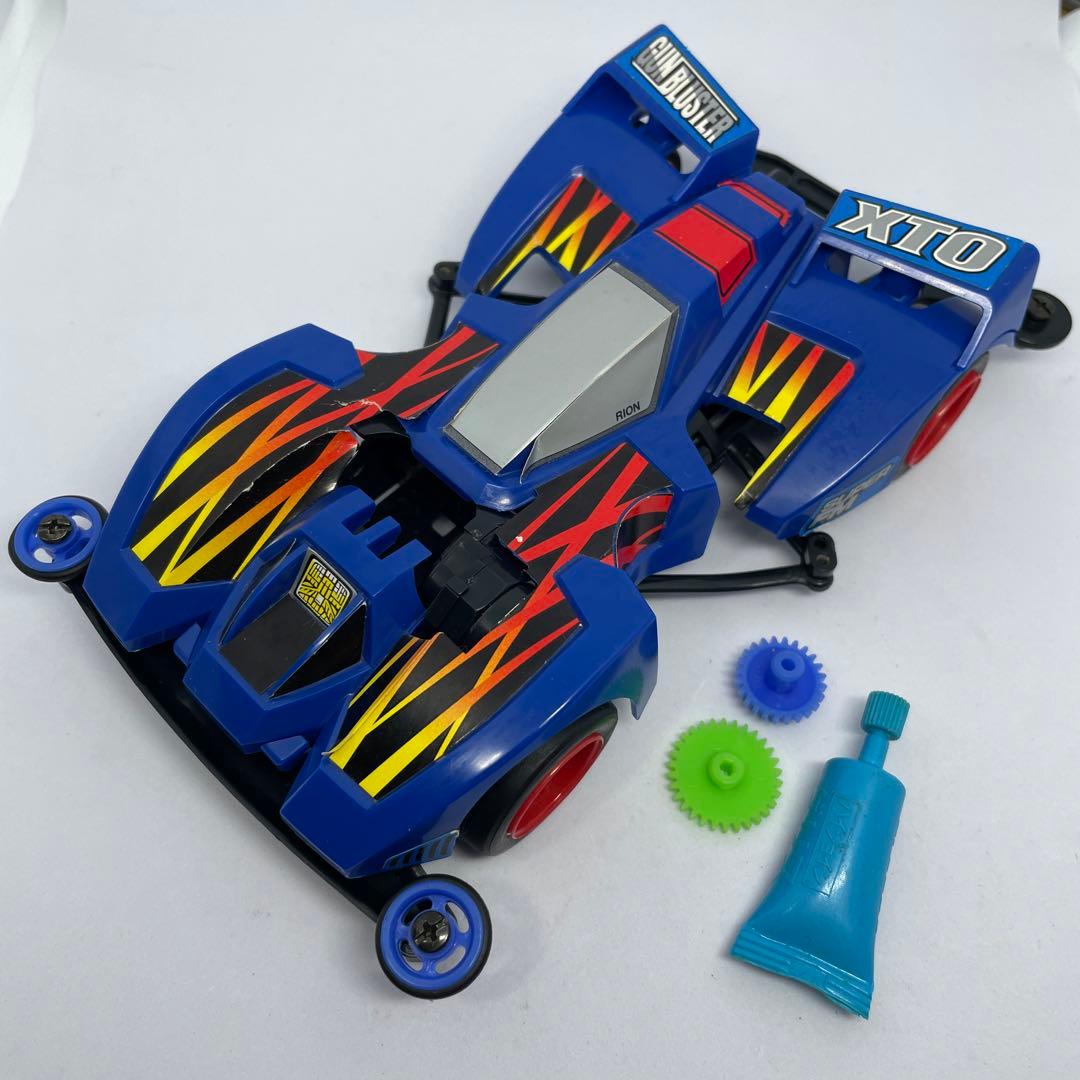 即購入可 フルカウルミニ四駆 ガンブラスター XTO 組立済 完成品 当時