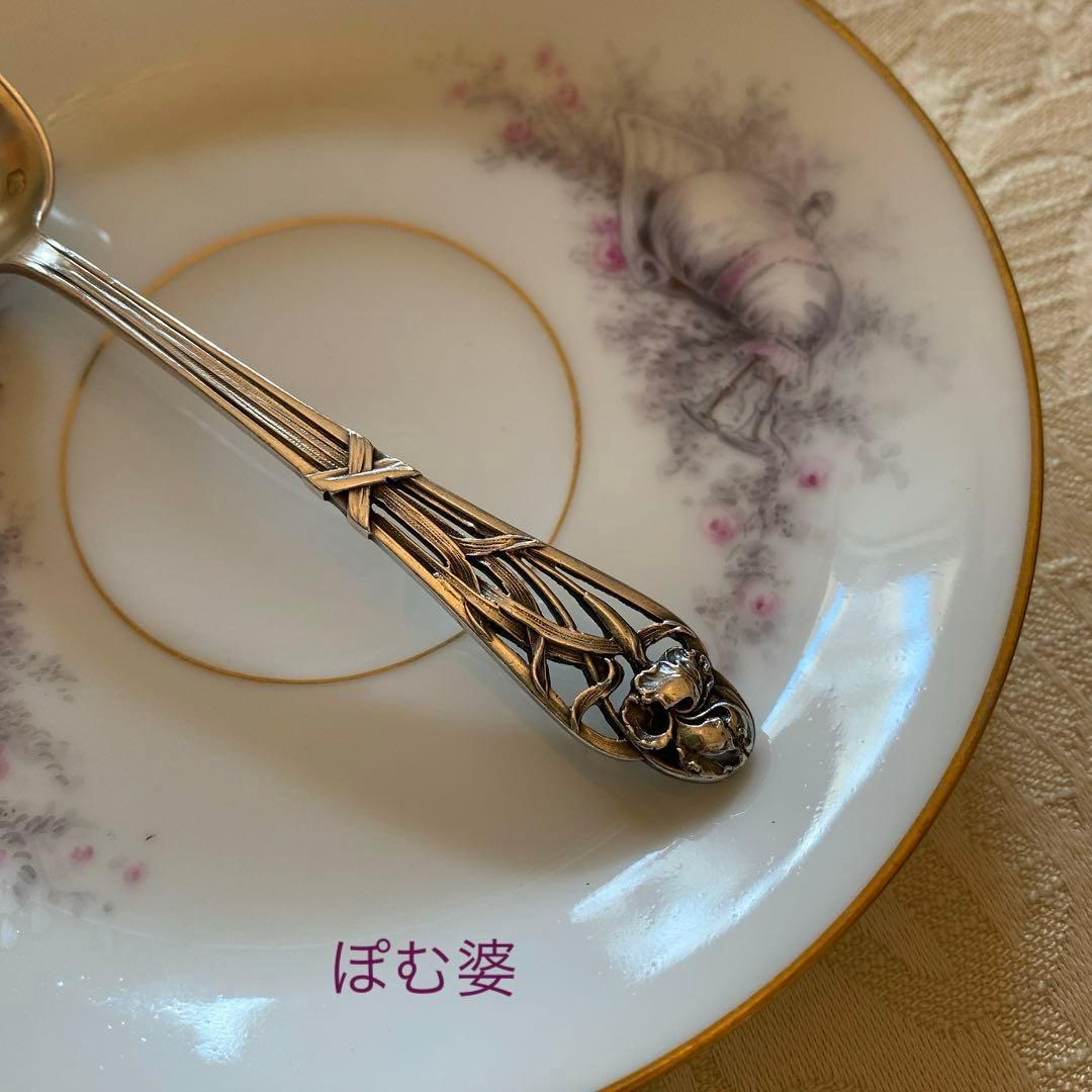 フランス／純銀】「ブランジェ」フォーク＆スプーン＋「エナン」スプーン