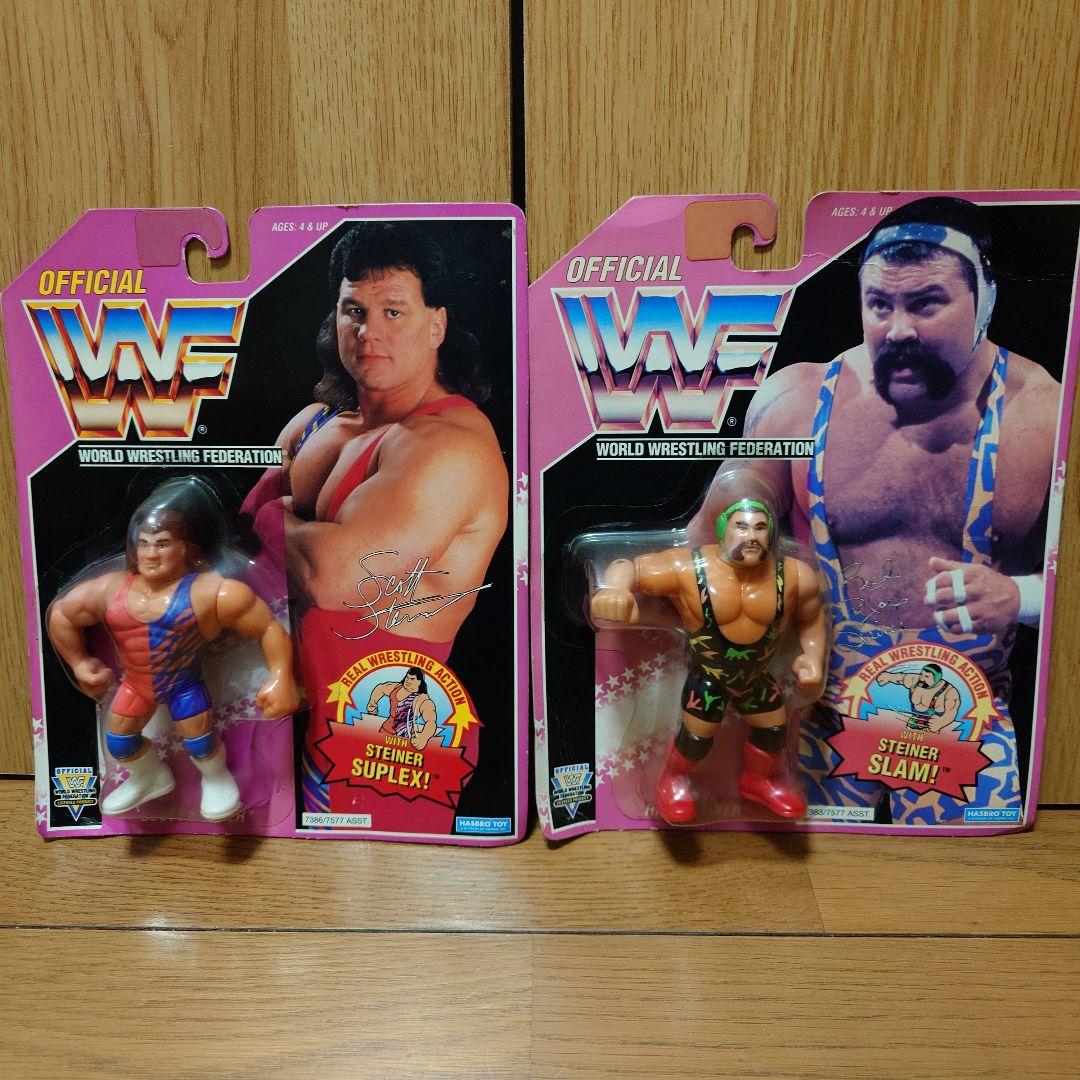 ハズブロ HASBRO WWF WWE　スタイナー・ブラザーズ　フィギュア スタイナー・ブラザーズ WWE フィギュア アルティメット・エディション