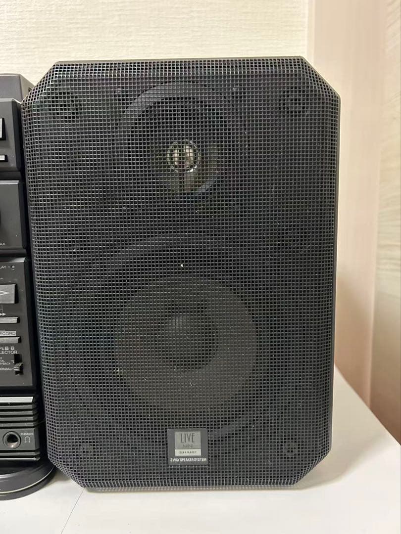 SHARP シャープ CD-X17-BK ミニコンポ CD カセット ジャンク品 - メルカリ