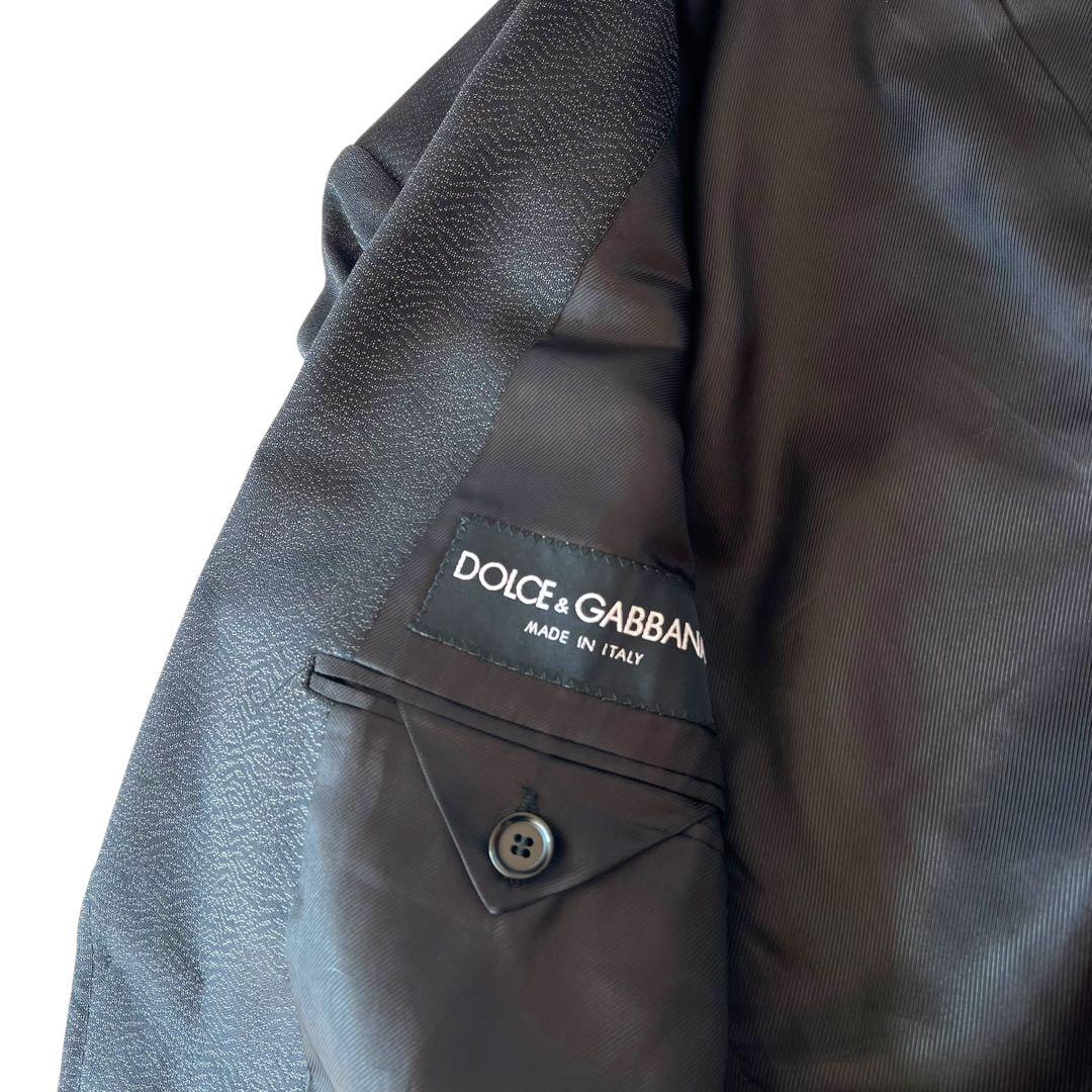 美品 ドルチェ アンド ガッバーナ ウェーブ ジャカード スーツ 44