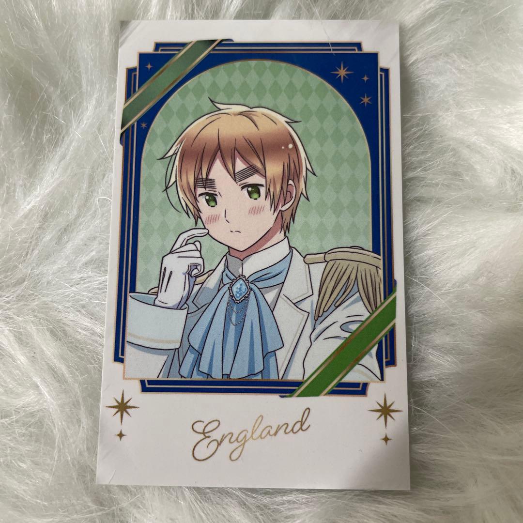 ヘタリア アモカフェ イギリス ミニフォトカード トレカ - メルカリ