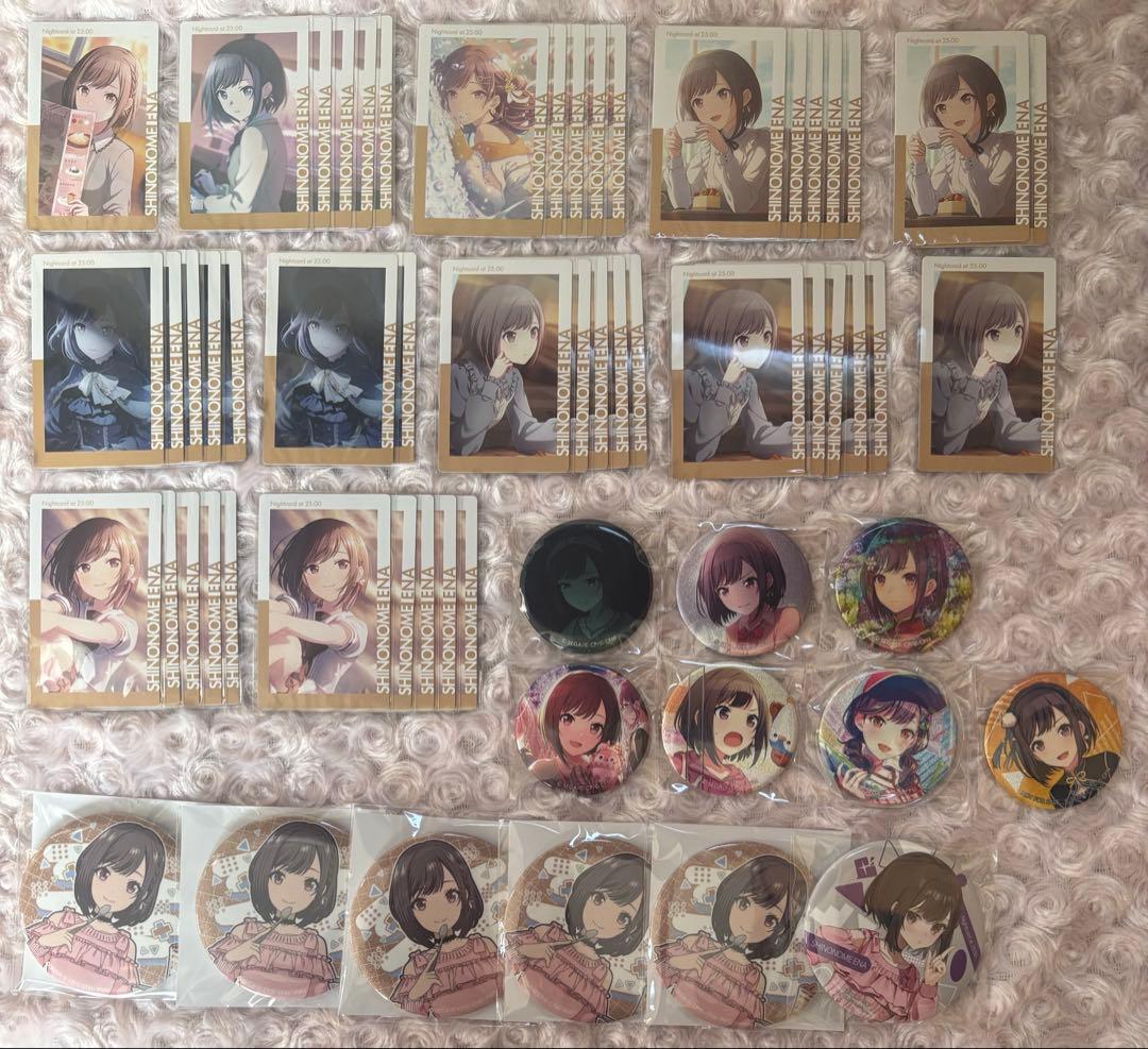 プロセカ エピカ 箔押し 缶バッジ 特典 ウエハース 東雲絵名 - メルカリ