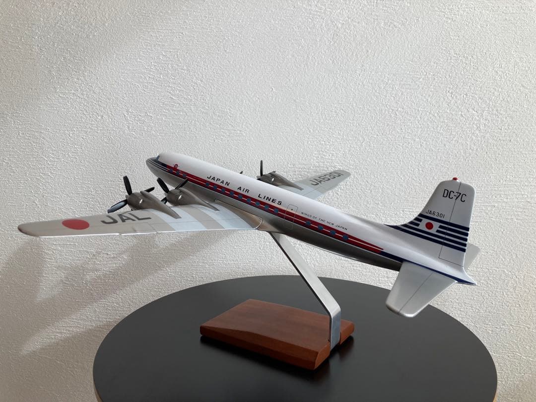 超レア】WING CLUB JAL DC-7C 1/72デスクトップモデル - メルカリ