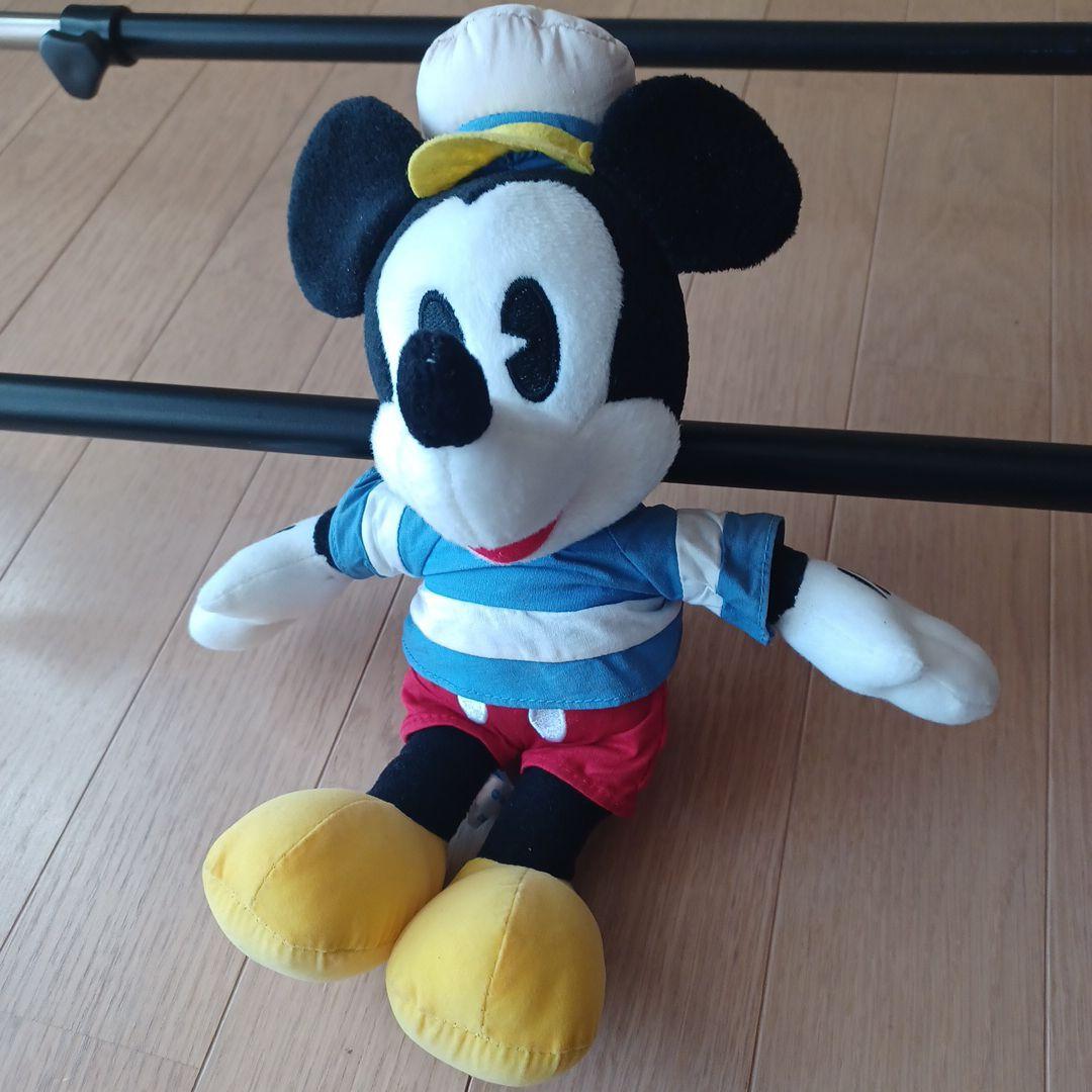 ミッキーマウス「 レトロぬいぐるみ 1997年製」 - メルカリ