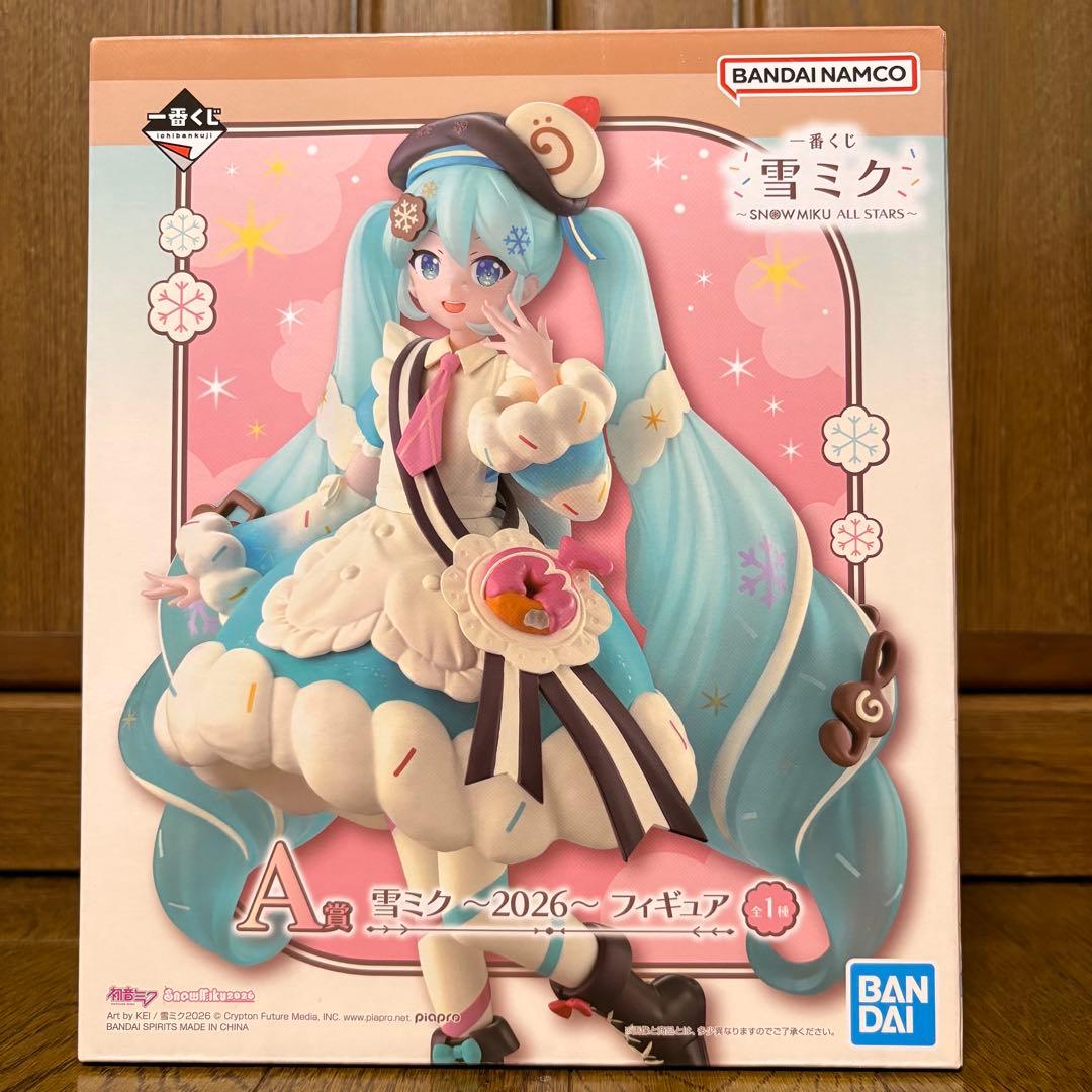 雪ミク 一番くじ 【2026】 A賞 フィギュア 初音ミク - メルカリ