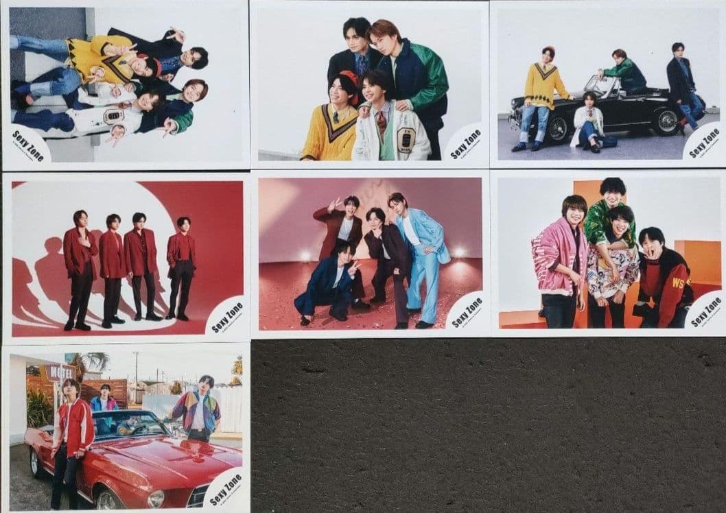 Sexy Zone セクゾ 公式写真 集合 ① デビュー～2024