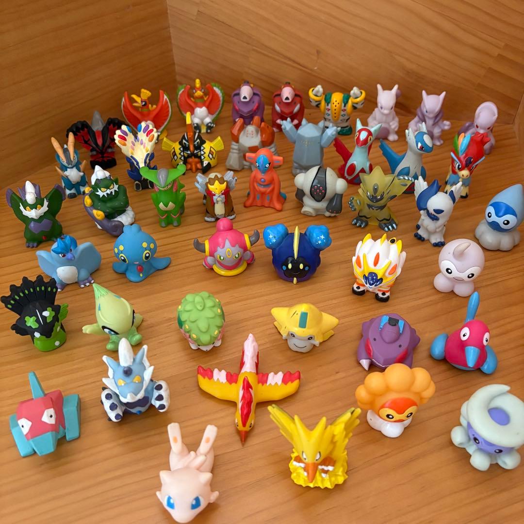ポケモン指人形 45+11体セット 伝説 幻 初代御三家 - メルカリ