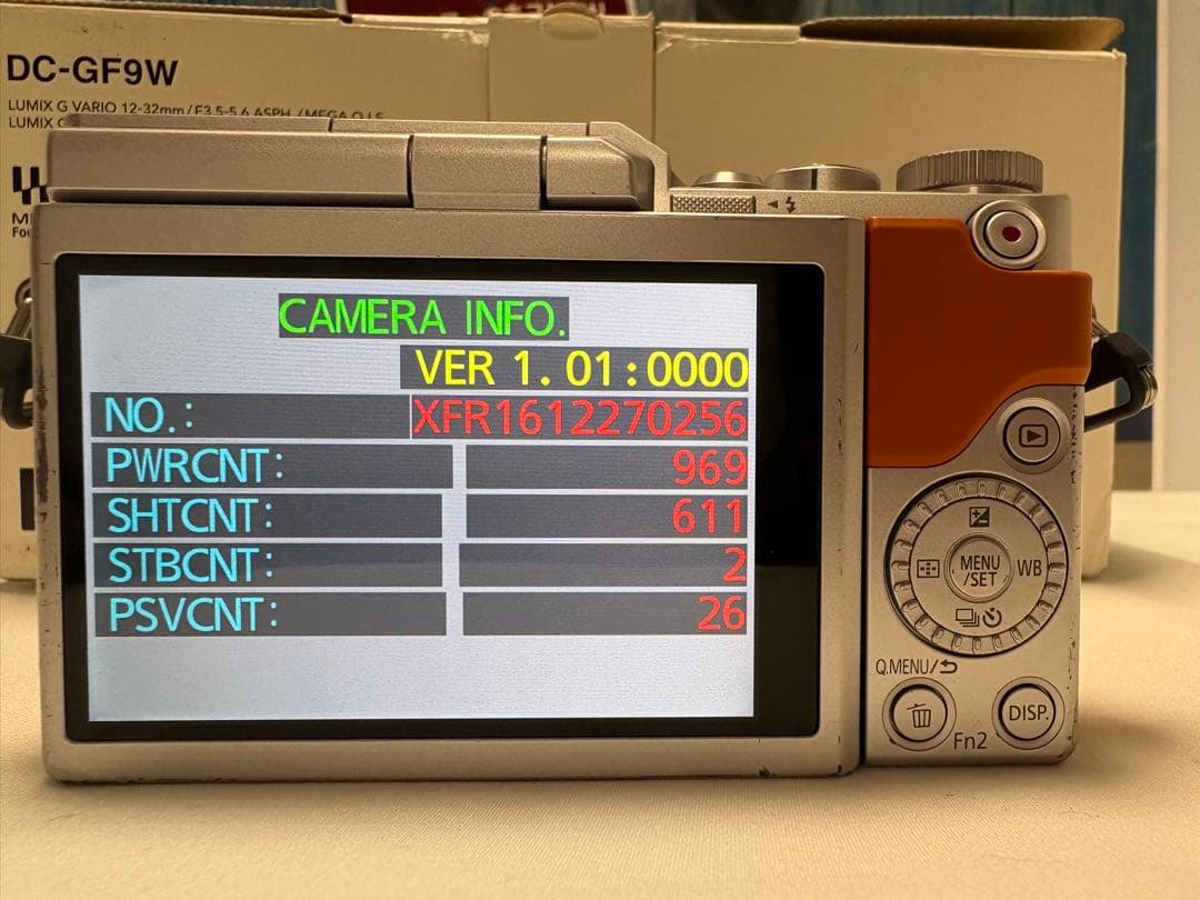 ショット数611回】LUMIX GF9 SNS Wi-Fi チルト ミラーレス - メルカリ