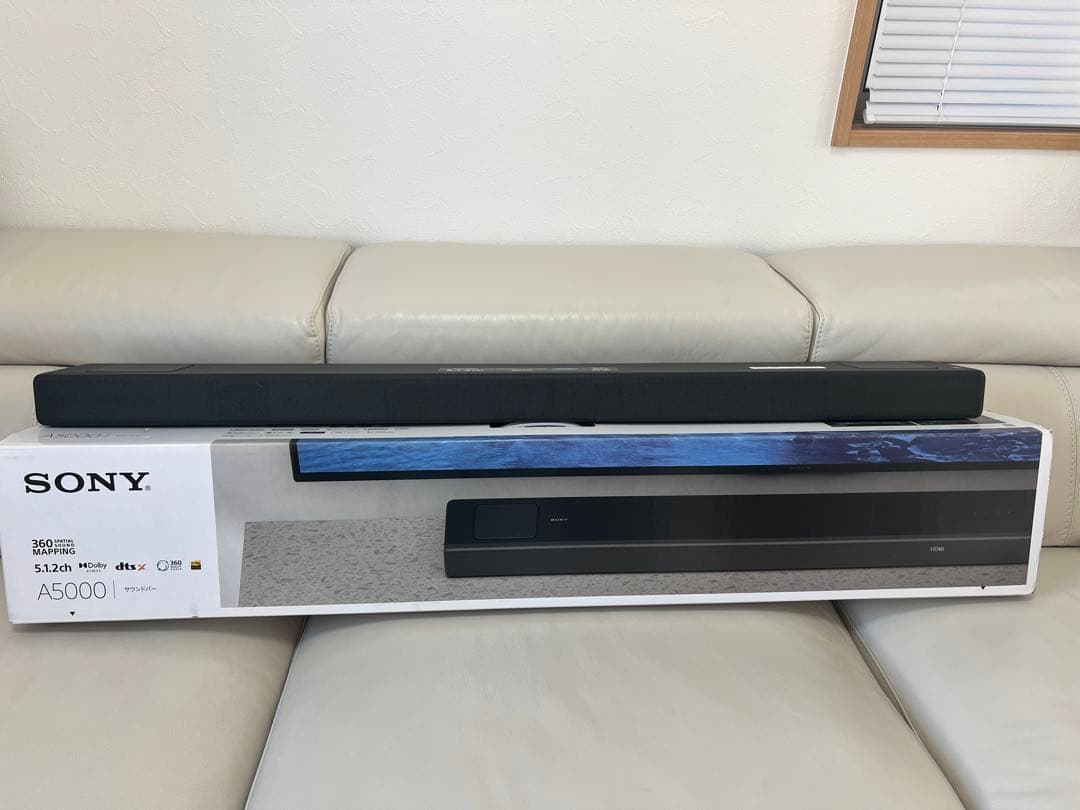SONY HT-A5000 5.1.2ch サウンドバー Amazon.com: Sony HT-A5000 5.1.2ch Dolby Atmos Sound Bar Surround