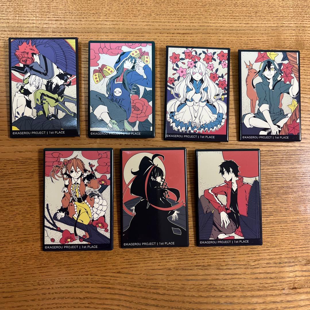 カゲロウプロジェクト カゲプロ 花札 缶バッジ - メルカリ