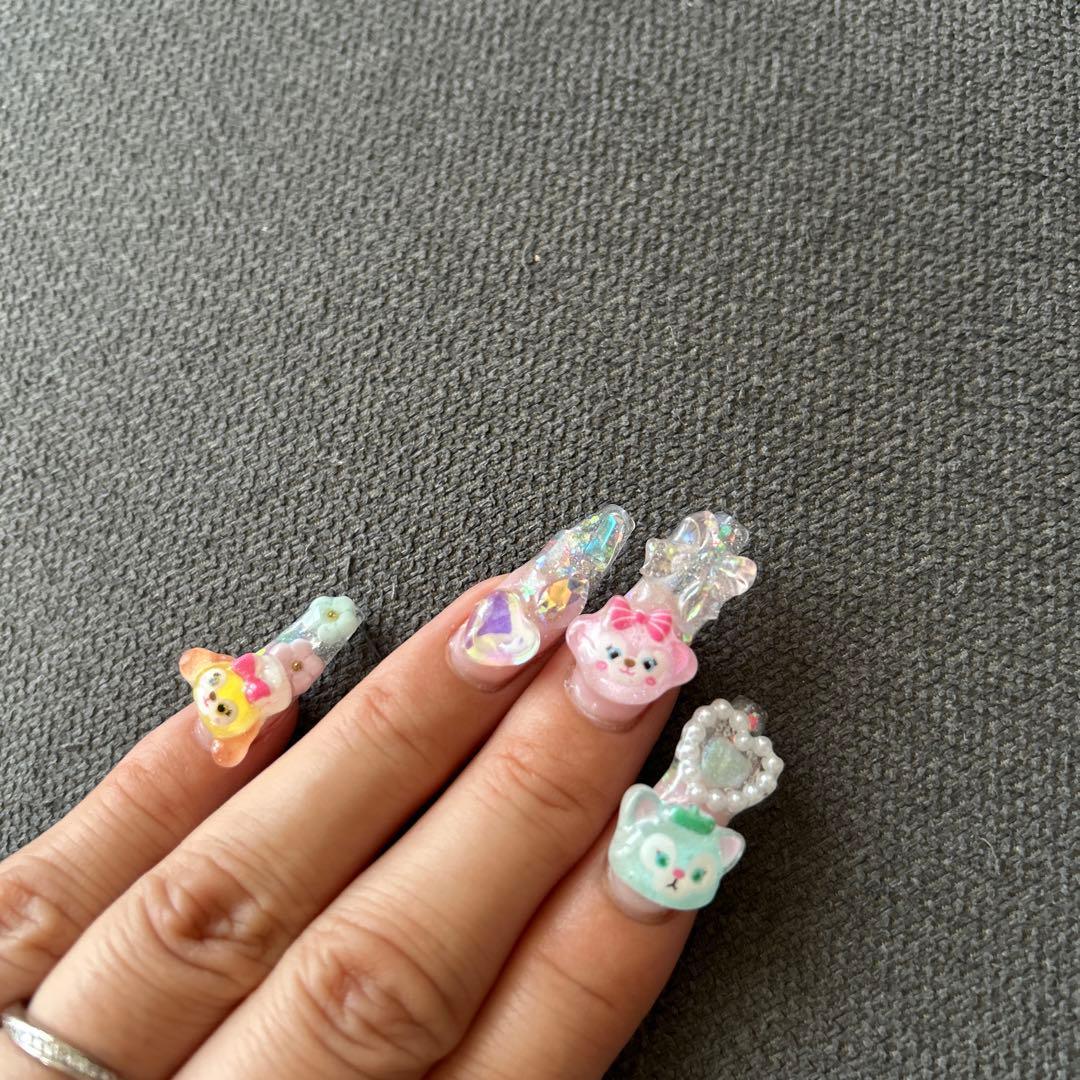 ダッフィーフレンズ ネイルパーツ - メルカリ