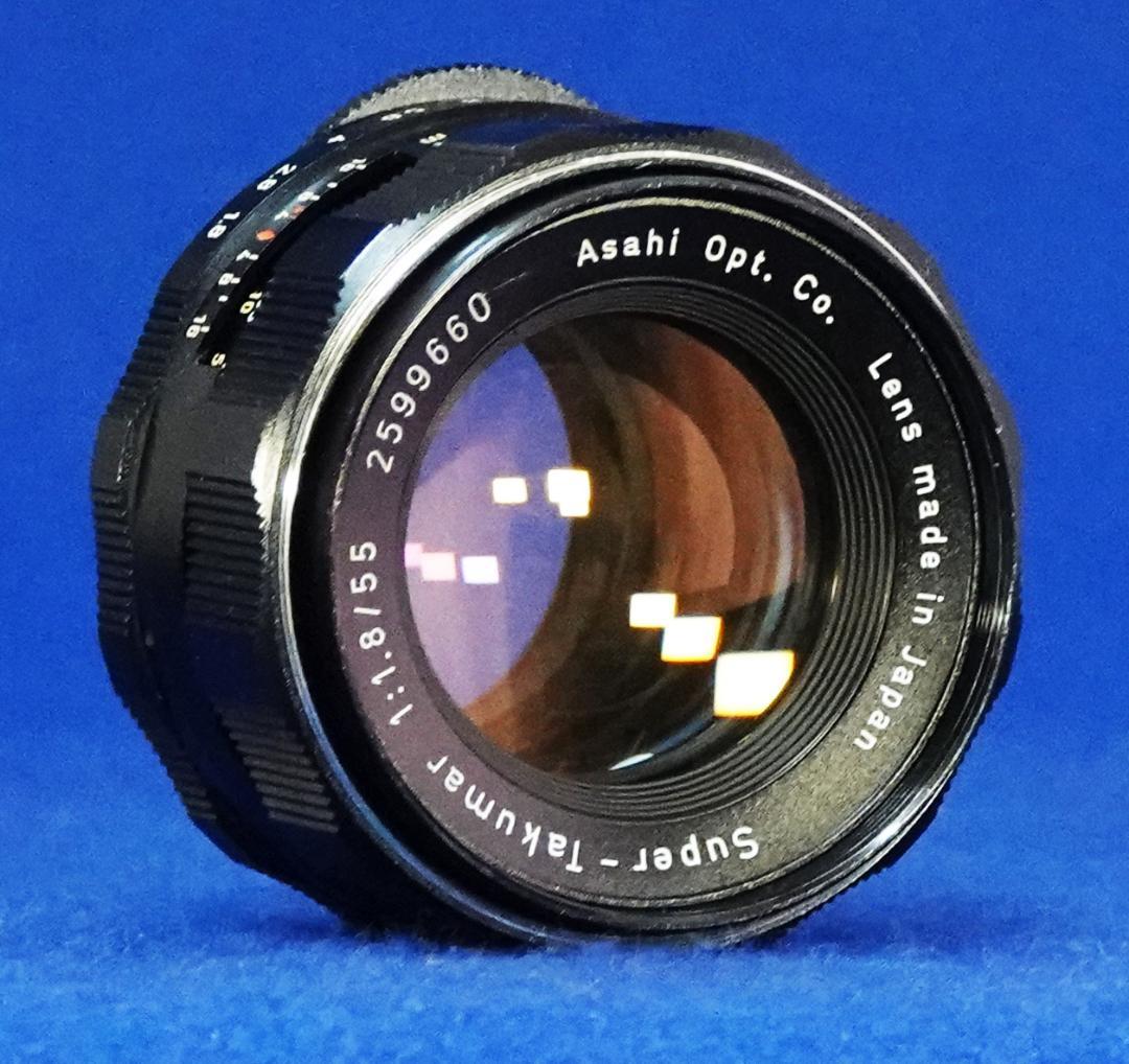 2599660　極上フレア美品　後期型Super-Takumar　F1.8/55
