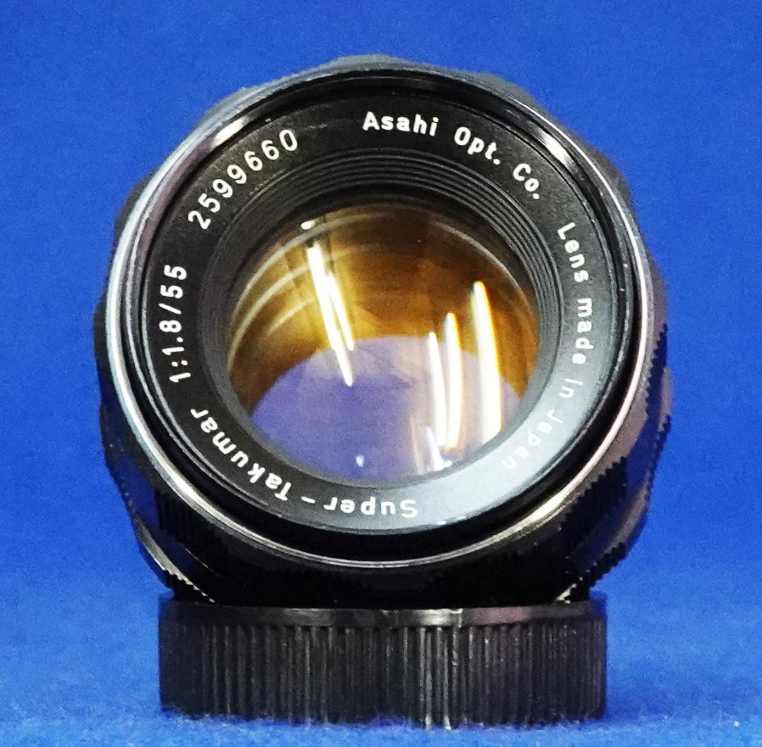 2599660　極上フレア美品　後期型Super-Takumar　F1.8/55