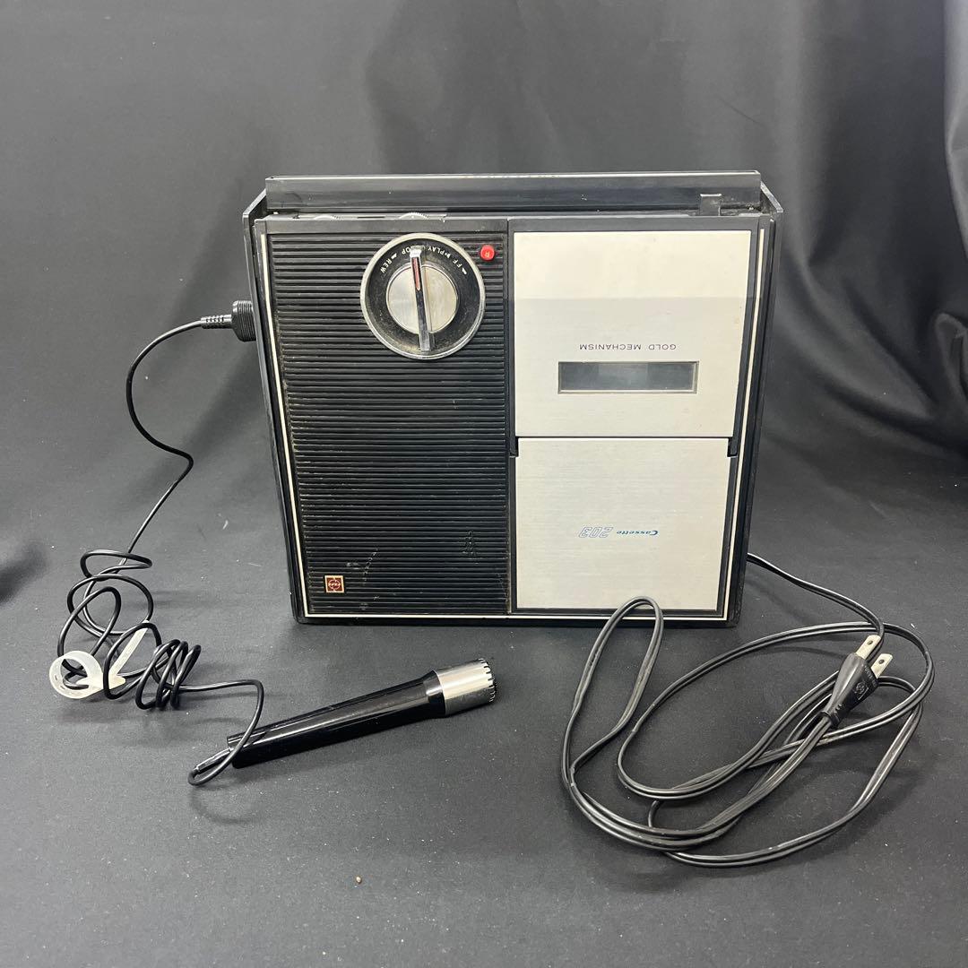 National RQ-203 昭和 レトロ カセット テープ レコーダー 現状 - メルカリ