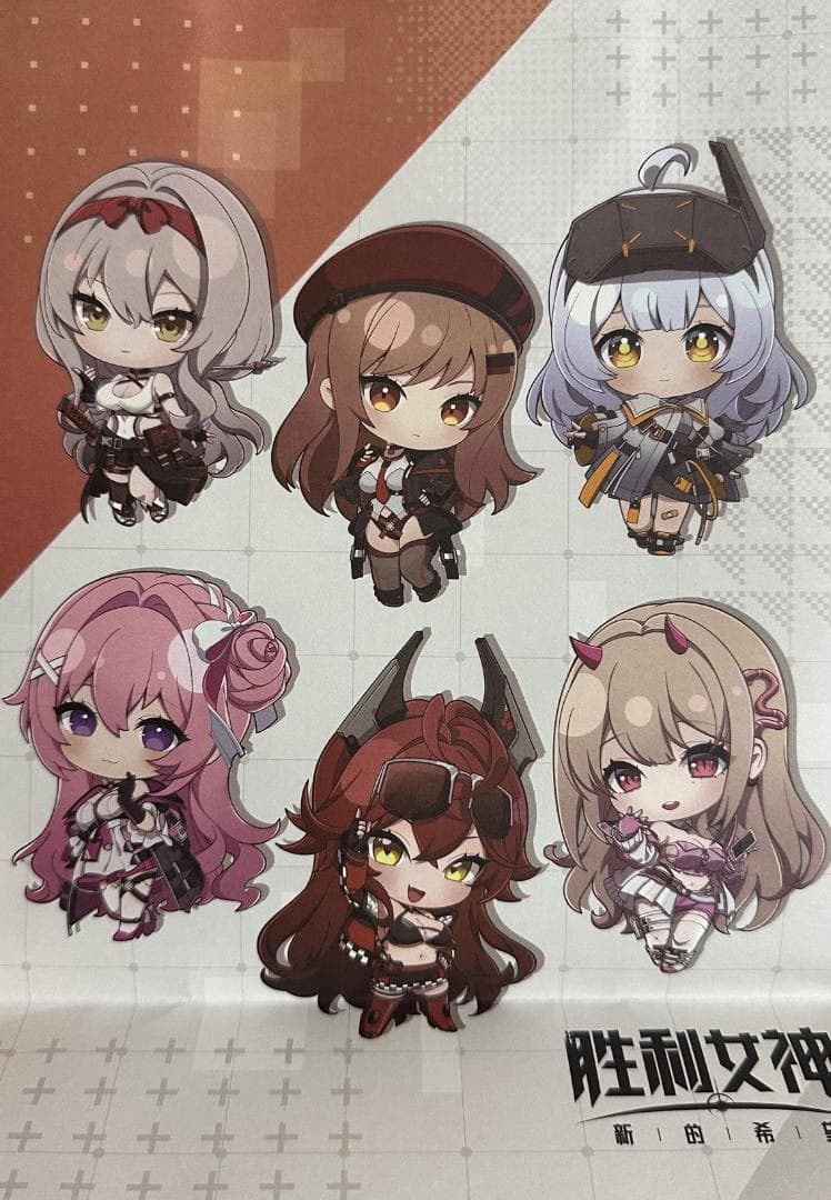 勝利の女神 NIKKE バイパー グッドスマイル cafe 中国限定 6点セット