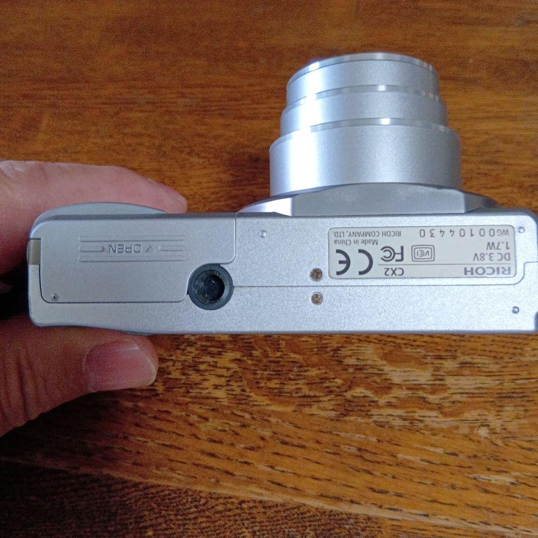 RICOH CX2 シルバー コンパクトデジタルカメラ