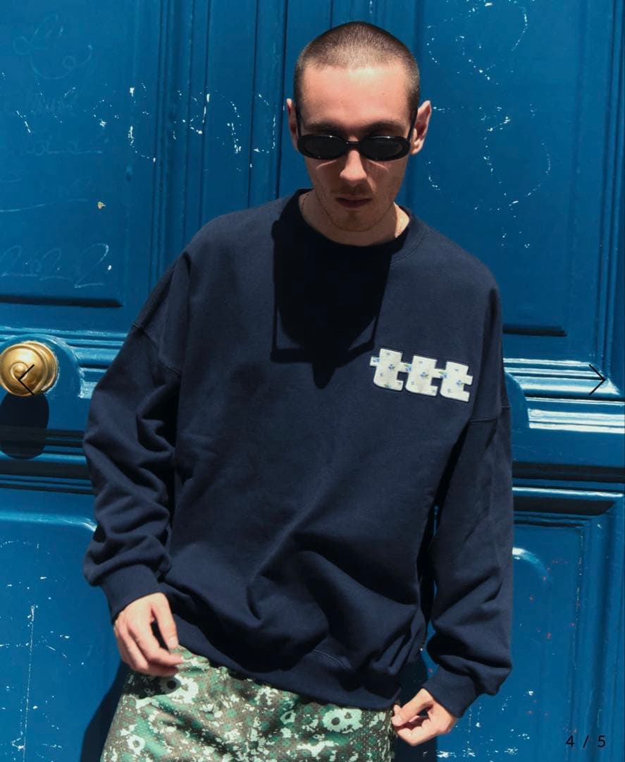 未着用】TTT MSW fruits sweat Sサイズ ネイビー - メルカリ