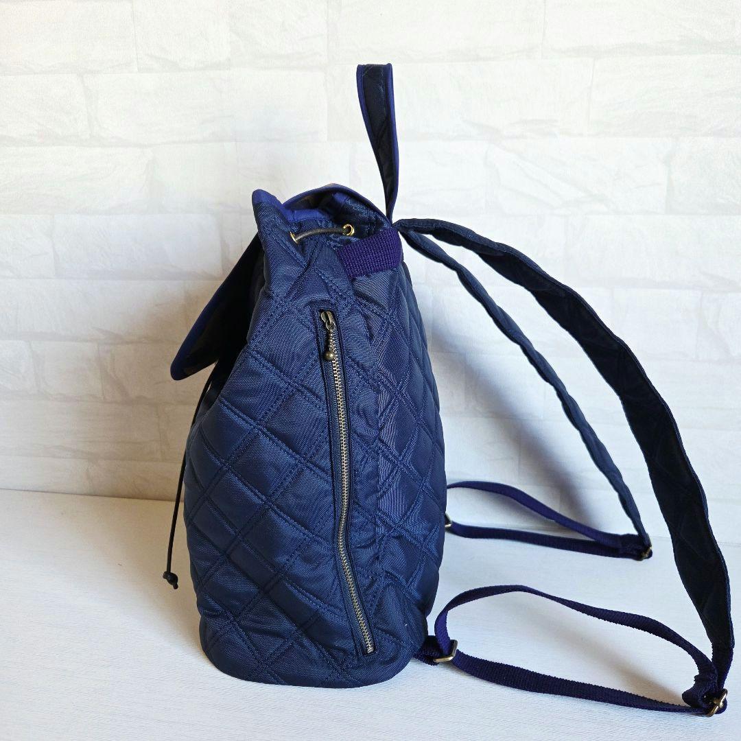 JUNE様専用① 巾着リュック エチノ×ナイロンキルト ハンド