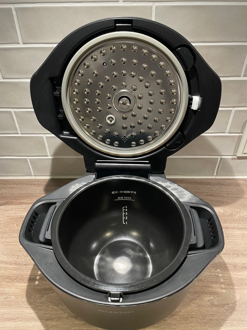 SHARP ヘルシオ ホットクック KN-HW24GB ブラック 2.4L