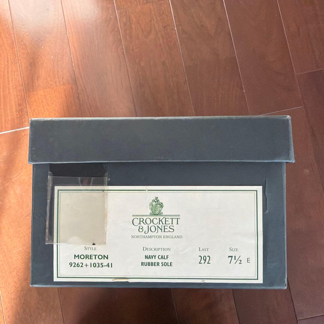 Crockett & Jones Moreton 7½ E ネイビー - メルカリ