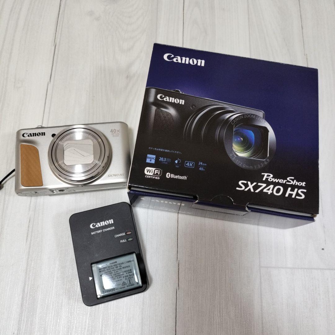 Canon PowerShot SX740 HS 本体と箱付き ジャンク品 - メルカリ