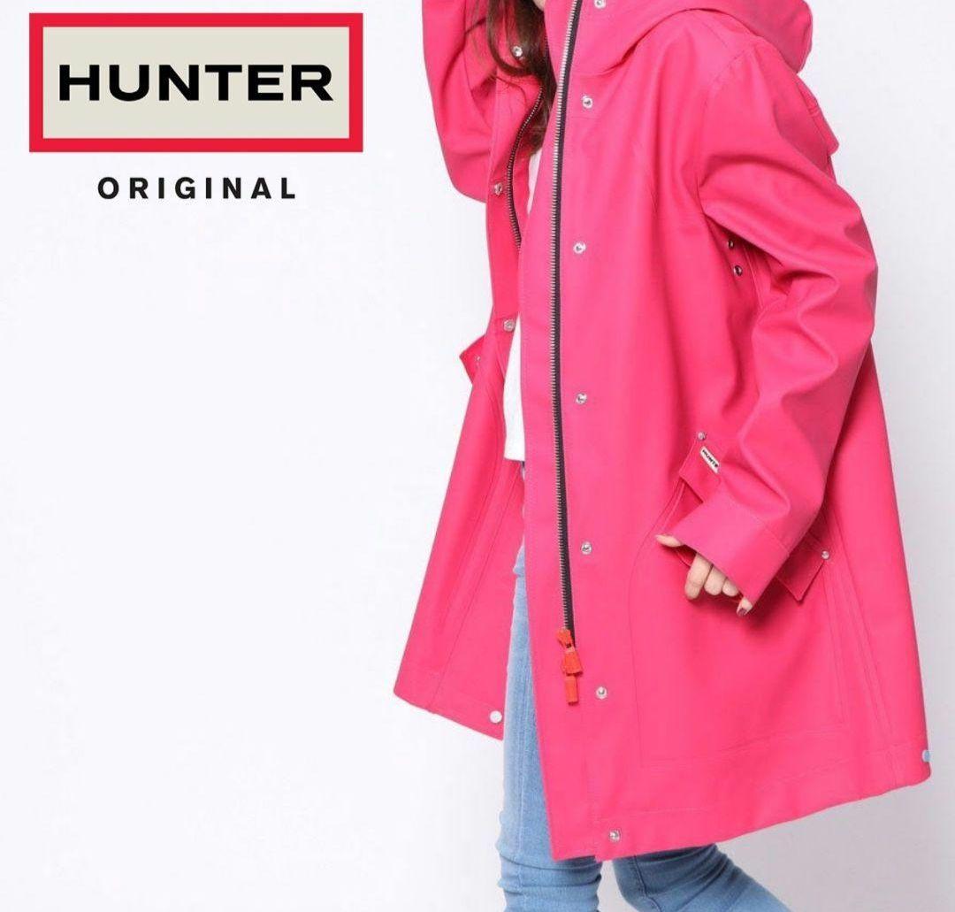 新品 わけあり ハンター HUNTER レインコート XS オレンジ - メルカリ
