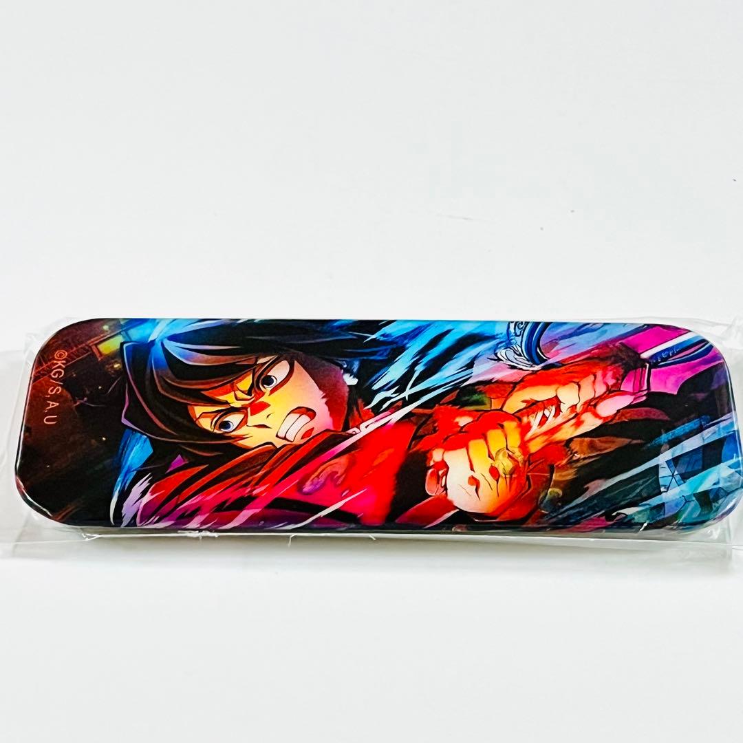 鬼滅の刃 WEB SHOPくじ C賞 レンチキュラー ロング 缶バッジ 冨岡義勇