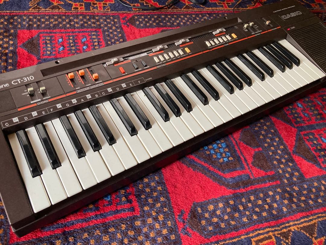 Casiotone CT-310 動作品 CASIO（カシオ） Casio CT-310 Casiotone Keyboard シンセサイザー