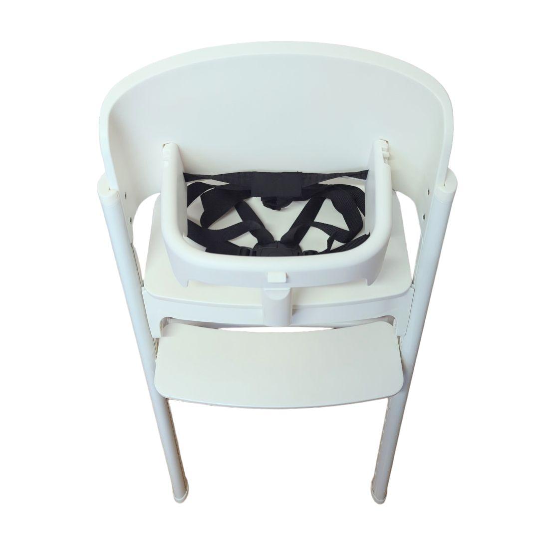 ☆美品☆ YATOMI NOVUS ノウス ベビーチェア ハイチェア ホワイト
