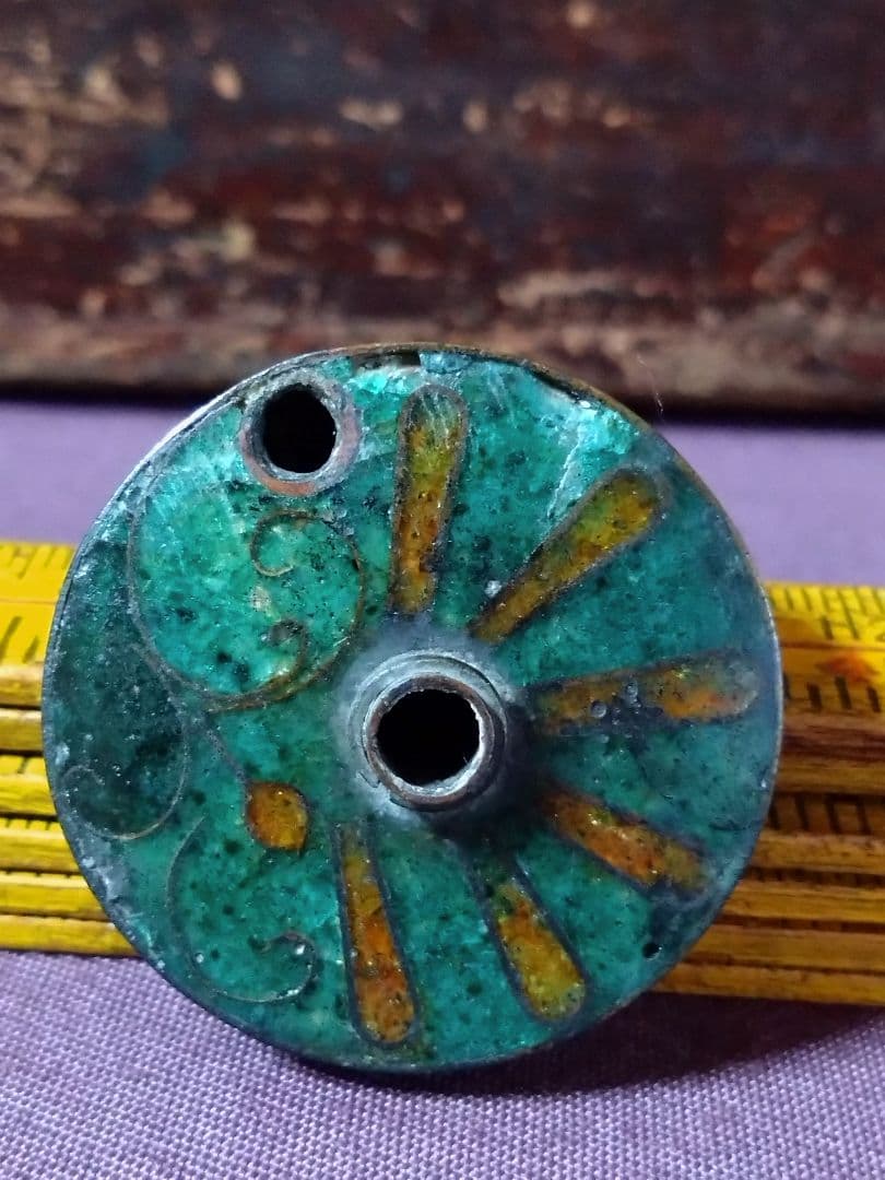 あつぼうさん専用です。七宝 草花紋 水滴 - メルカリ