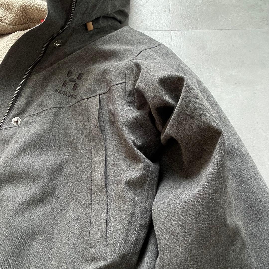 ホグロフス シルヤンパーカーモッズコート レディース 日本Mサイズ相当