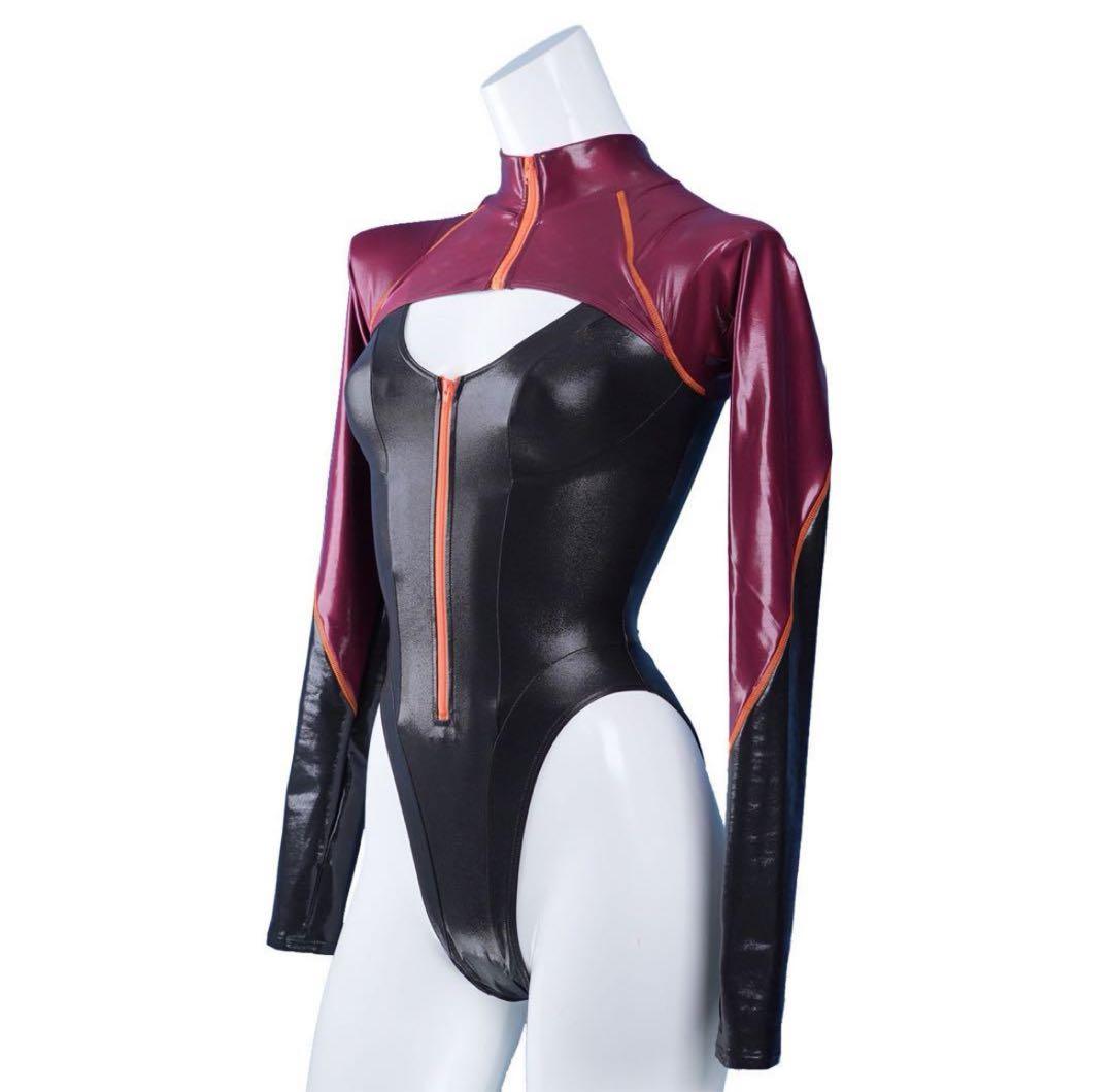 Pharfaite パルフェット ロングスリーブボディスーツ Lサイズ - メルカリ