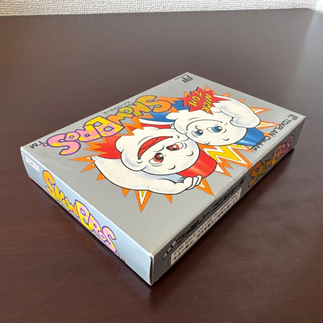 美品・完品】スノーブラザース 国内正規品 ファミコン 超鬼神レア 東亜