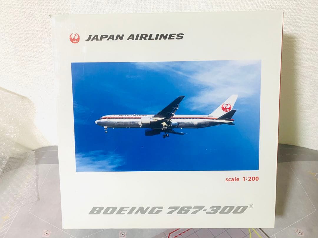 昭和ろく様専用お纏め‼️日航初代2代目鶴丸塗装機2機セット(767と