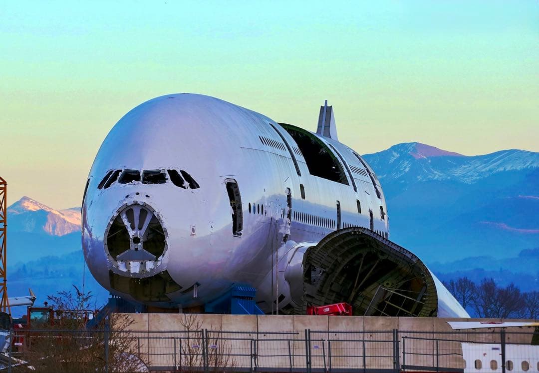 エールフランスA380 Aviationtag グレア材 F-HPJF - メルカリ