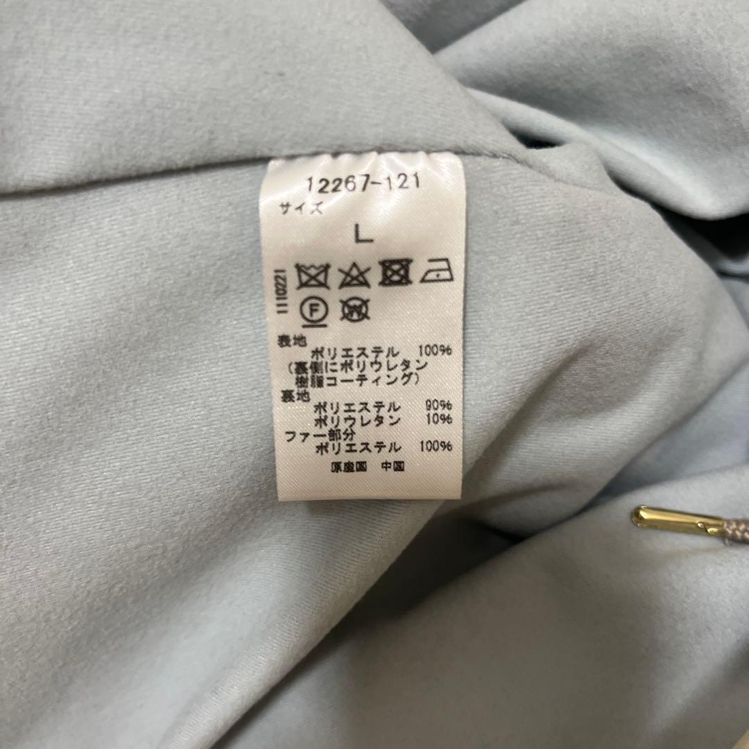 ドゥクラッセ 光沢グログラン・ファー使いモッズコート L - メルカリ